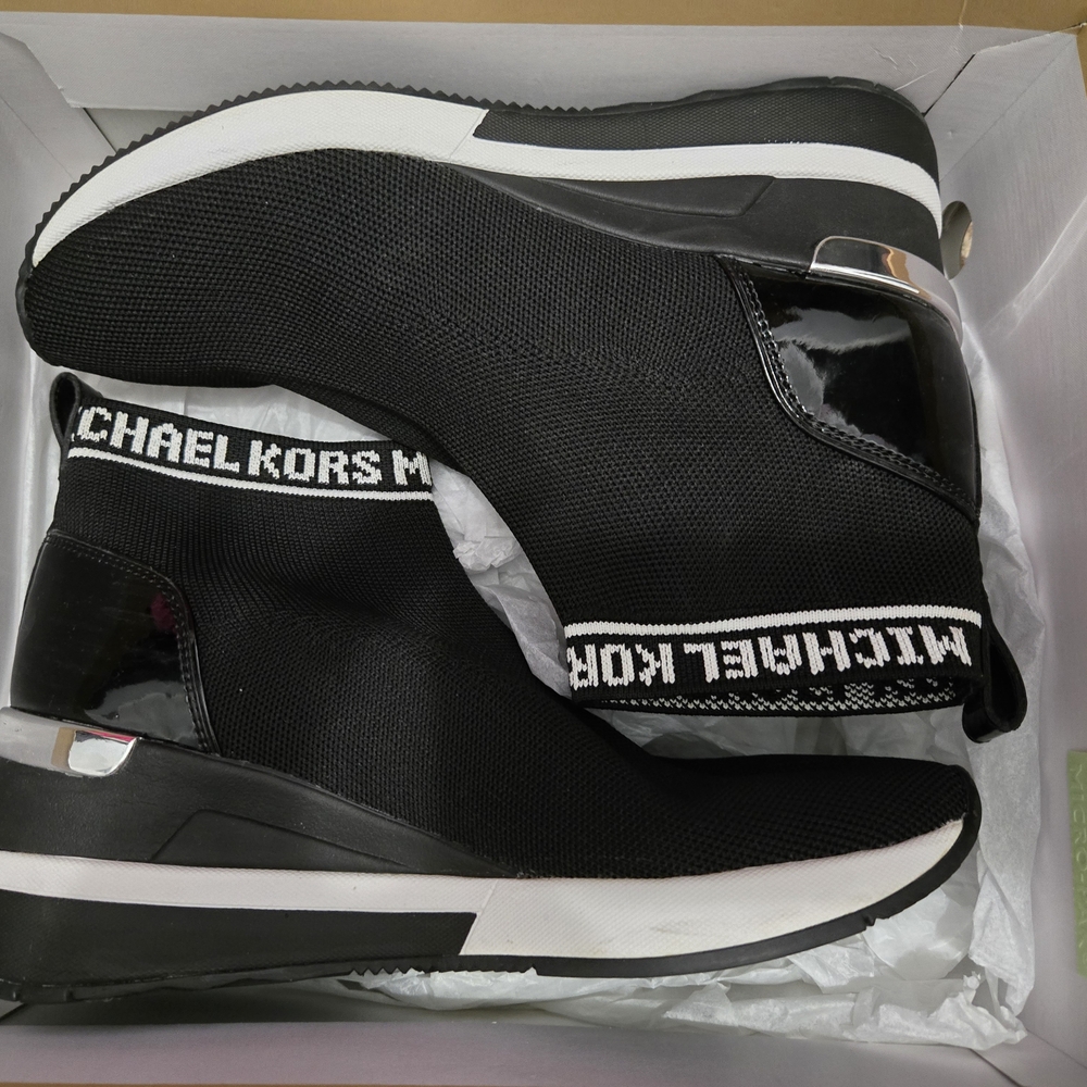 Michael Kors Men's Black Slip-On Sneakers